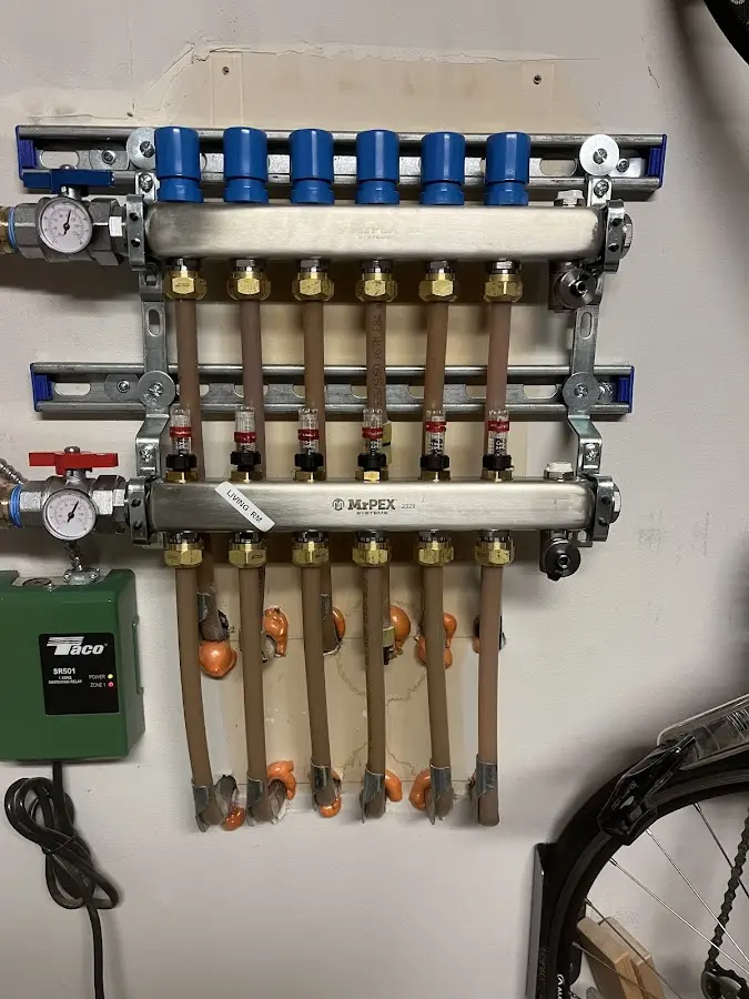 Plumber performing Leak Detection at a residential property in Adel